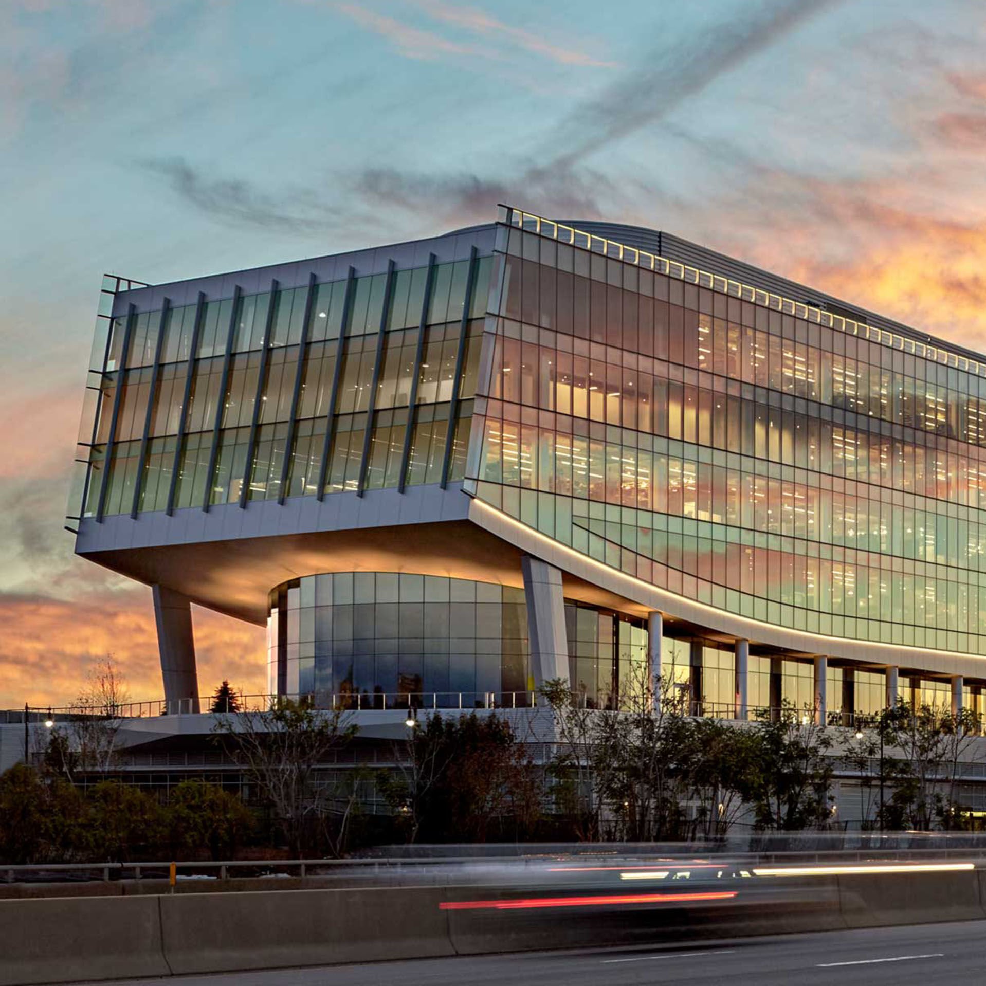 New Balance headquarters in Boston