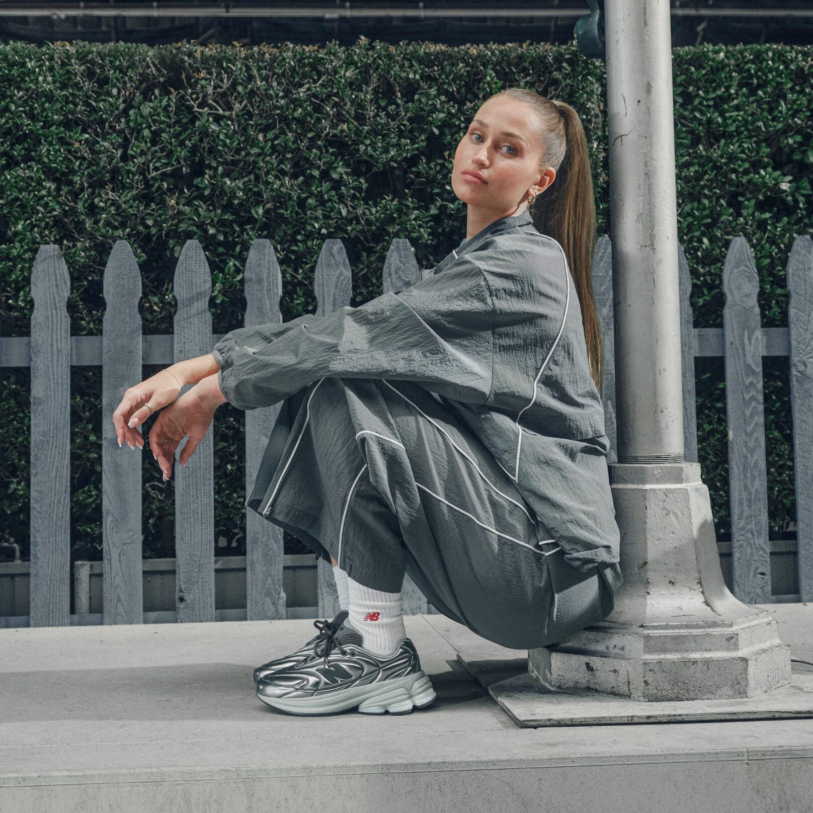 Jordyn Huitema wearing a pair of ABZORB 5030
