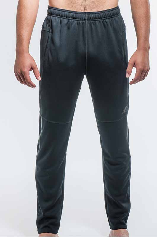 Image of man wearing athletic bottoms