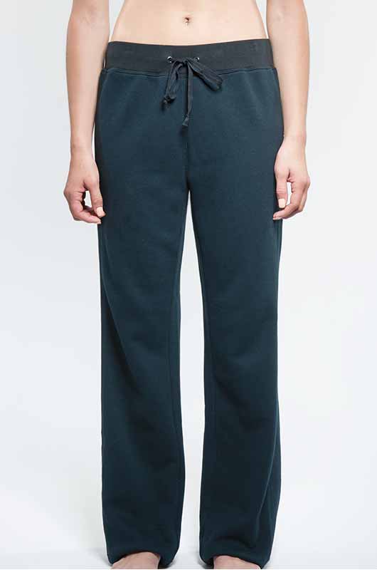 Image of woman wearing relaxed bottoms